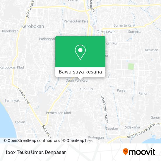 Peta Ibox Teuku Umar