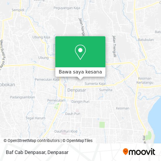 Peta Baf Cab Denpasar