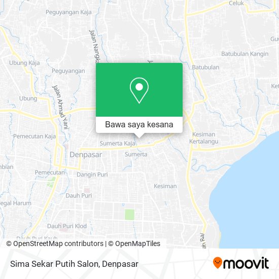 Peta Sima Sekar Putih Salon