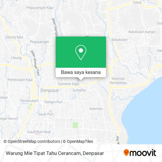 Peta Warung Mie Tipat Tahu Cerancam