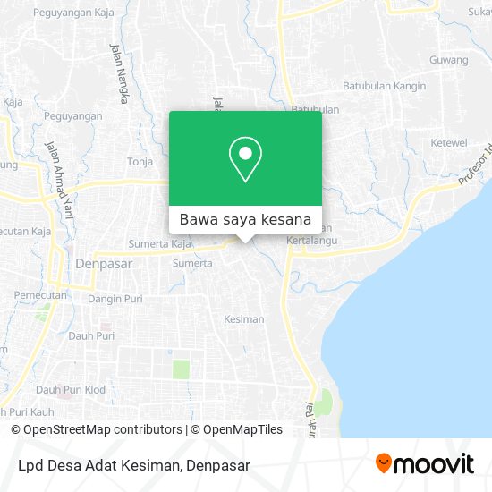 Peta Lpd Desa Adat Kesiman