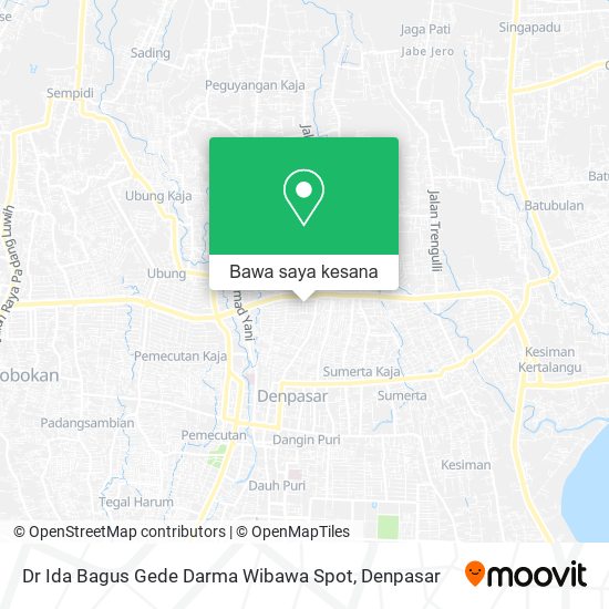 Peta Dr Ida Bagus Gede Darma Wibawa Spot