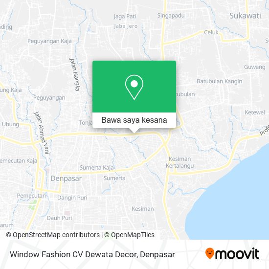 Peta Window Fashion CV Dewata Decor