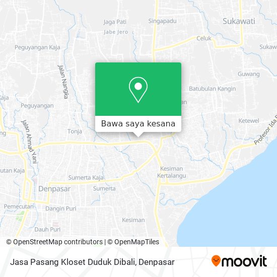 Peta Jasa Pasang Kloset Duduk Dibali