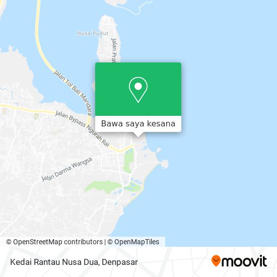 Peta Kedai Rantau Nusa Dua