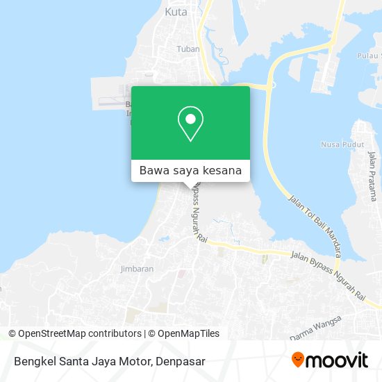 Peta Bengkel Santa Jaya Motor