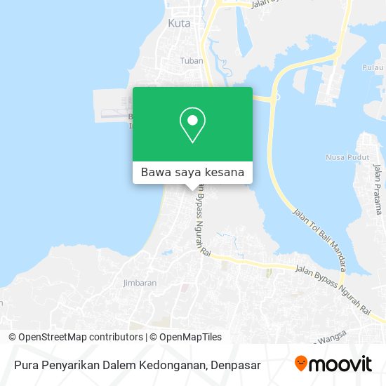 Peta Pura Penyarikan Dalem Kedonganan