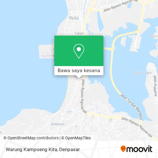 Peta Warung Kampoeng Kita