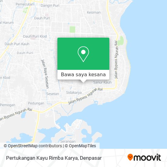 Peta Pertukangan Kayu Rimba Karya