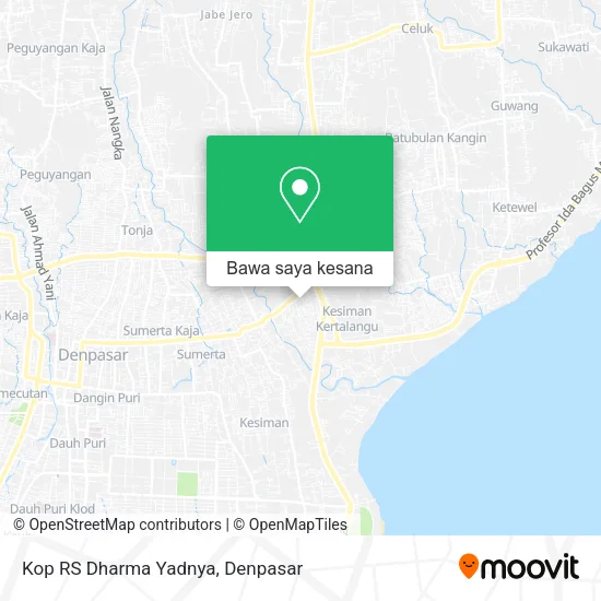Peta Kop RS Dharma Yadnya