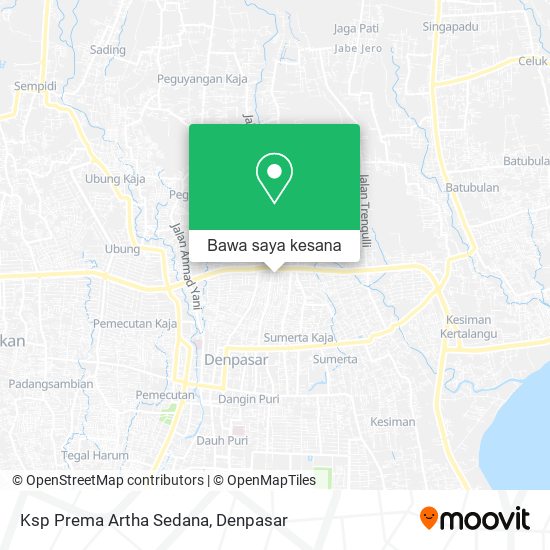 Peta Ksp Prema Artha Sedana