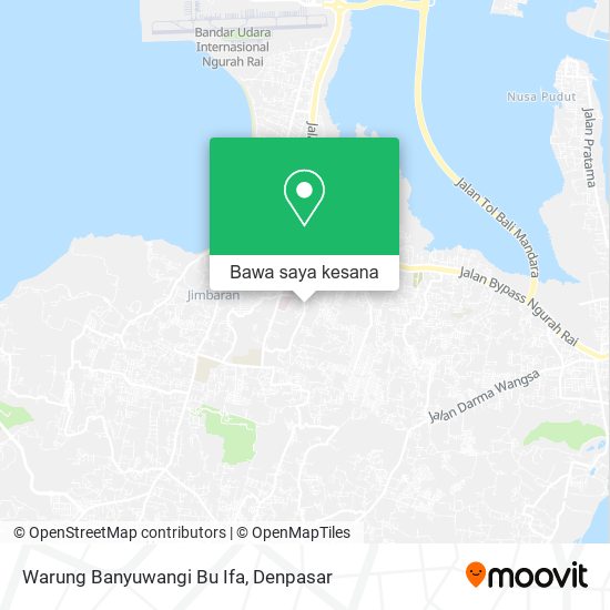 Peta Warung Banyuwangi Bu Ifa