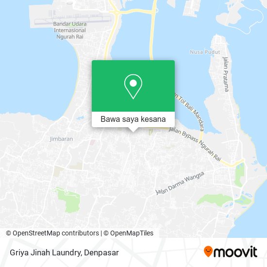 Peta Griya Jinah Laundry