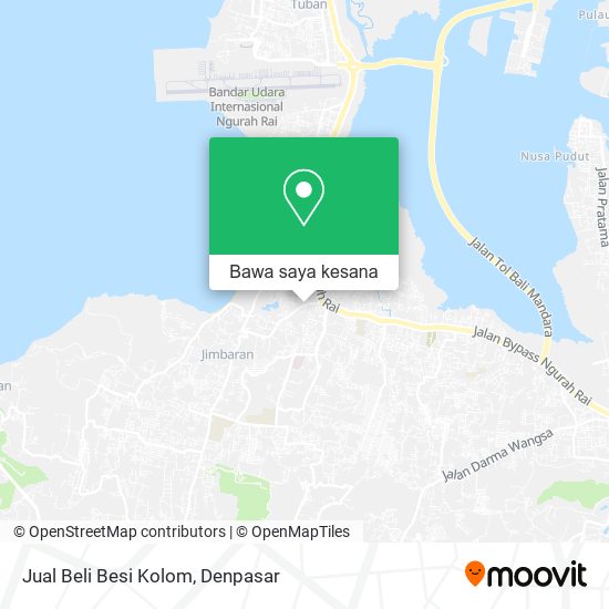 Peta Jual Beli Besi Kolom