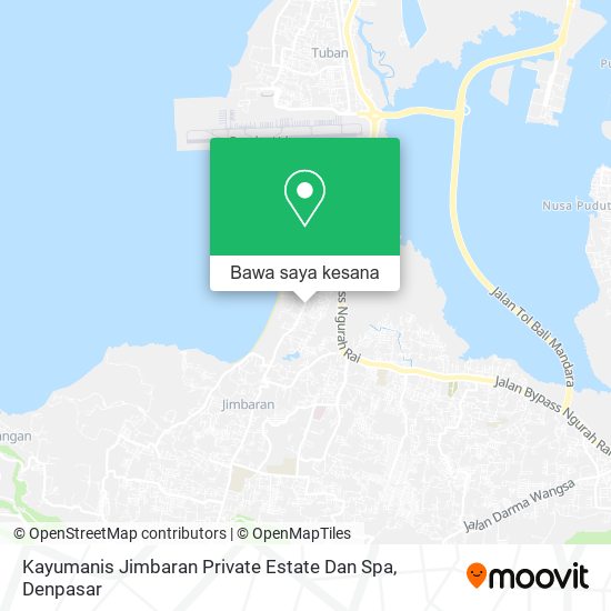 Peta Kayumanis Jimbaran Private Estate Dan Spa