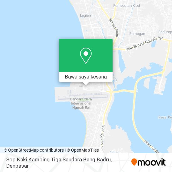 Peta Sop Kaki Kambing Tiga Saudara Bang Badru