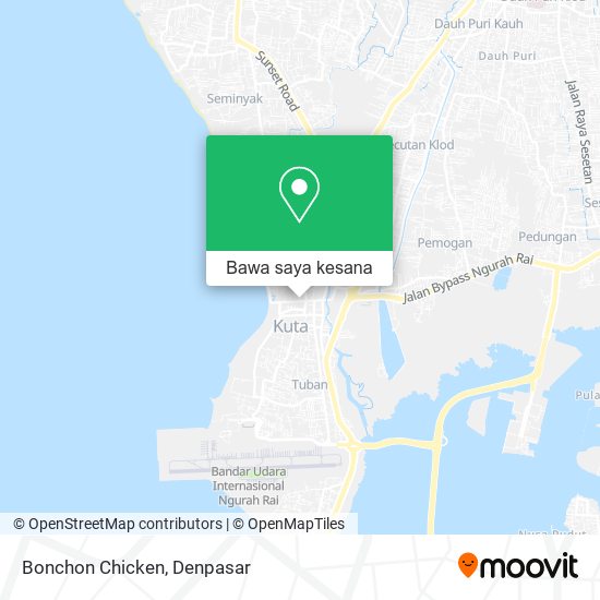 Peta Bonchon Chicken