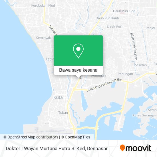 Peta Dokter I Wayan Murtana Putra S. Ked