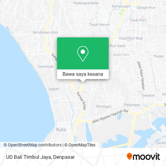 Peta UD Bali Timbul Jaya