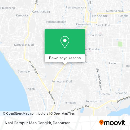 Peta Nasi Campur Men Cangkir