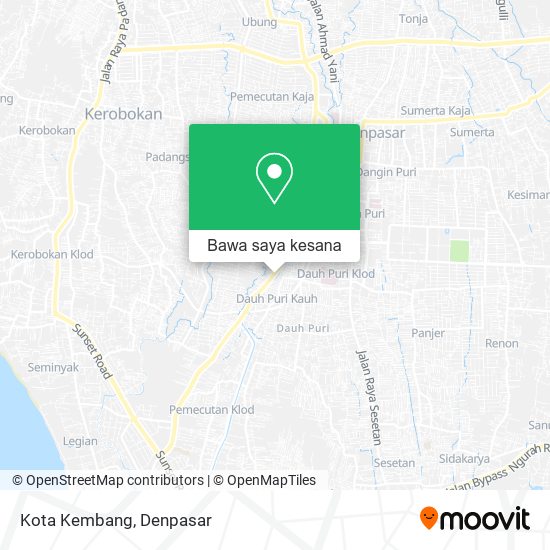 Peta Kota Kembang