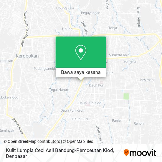 Peta Kulit Lumpia Ceci Asli Bandung-Pemceutan Klod