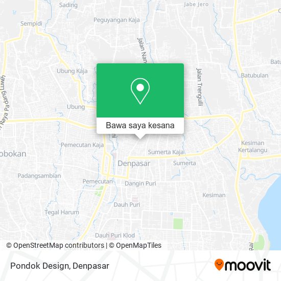 Peta Pondok Design