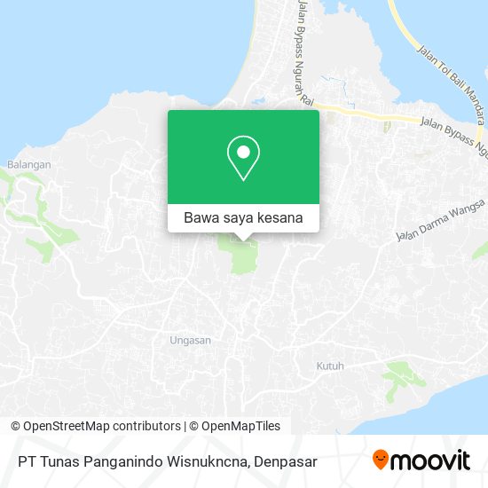 Peta PT Tunas Panganindo Wisnukncna