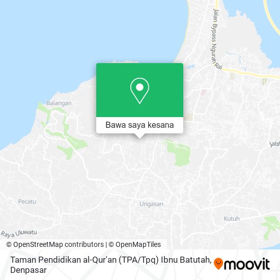 Peta Taman Pendidikan al-Qur'an (TPA / Tpq) Ibnu Batutah