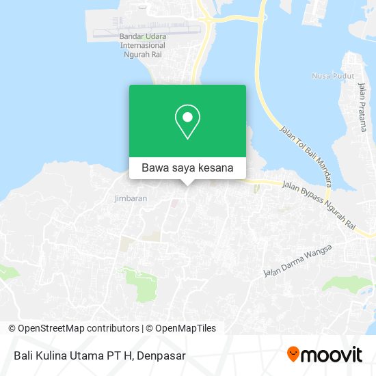 Peta Bali Kulina Utama PT H