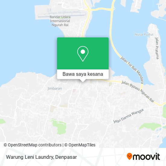 Peta Warung Leni Laundry
