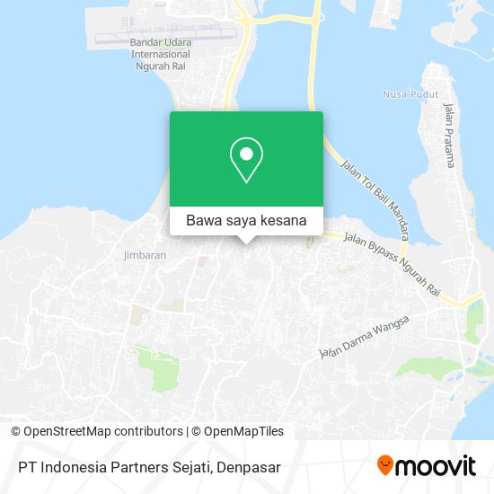 Peta PT Indonesia Partners Sejati