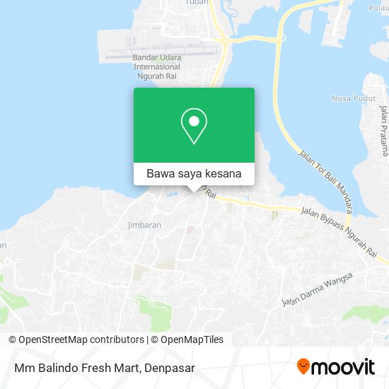 Peta Mm Balindo Fresh Mart