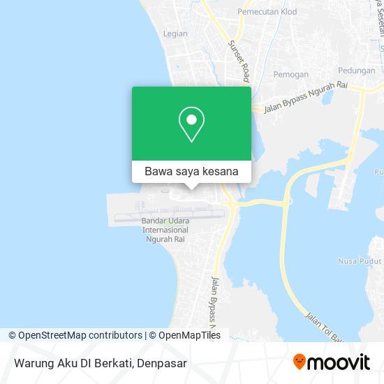 Peta Warung Aku DI Berkati