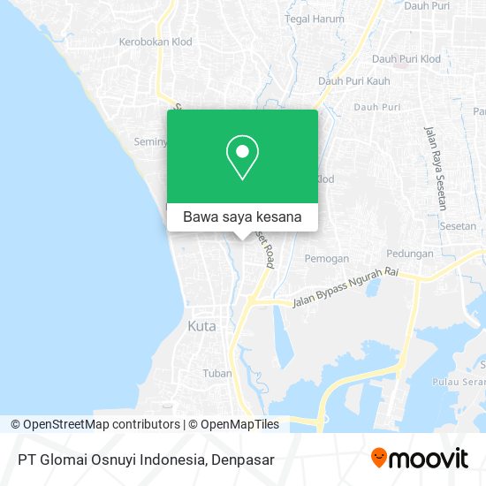 Peta PT Glomai Osnuyi Indonesia