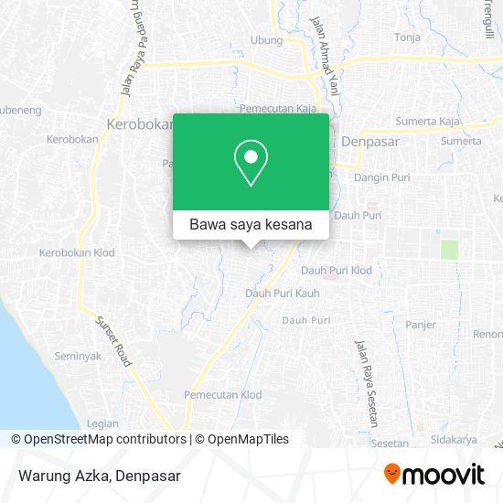 Peta Warung Azka