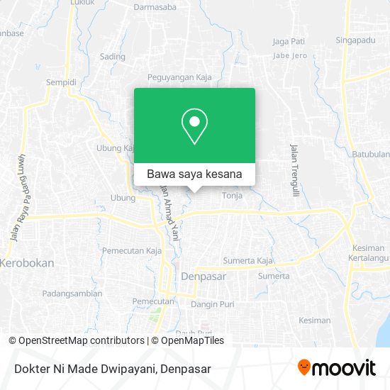 Peta Dokter Ni Made Dwipayani