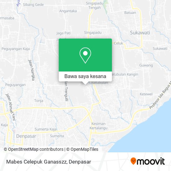 Peta Mabes Celepuk Ganasszz