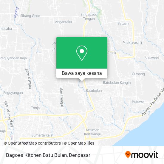 Peta Bagoes Kitchen Batu Bulan