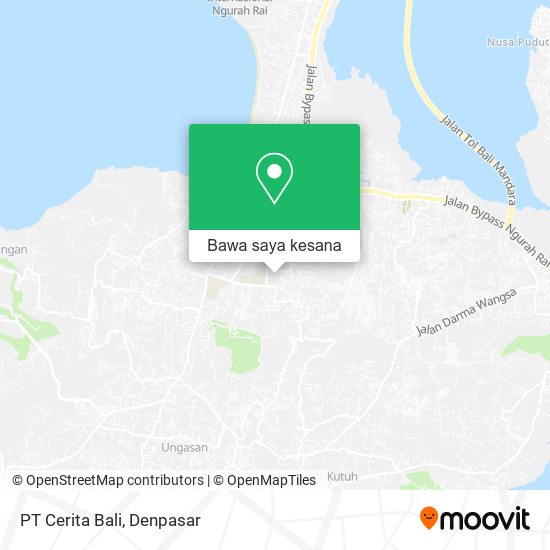 Peta PT Cerita Bali