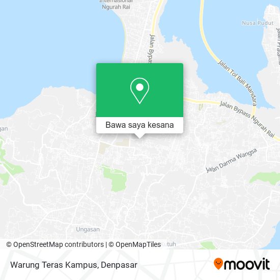 Peta Warung Teras Kampus