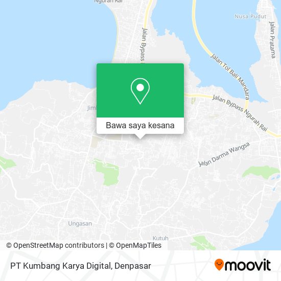 Peta PT Kumbang Karya Digital