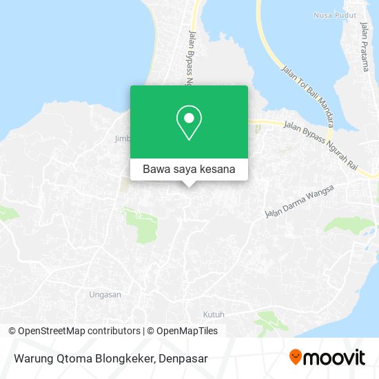 Peta Warung Qtoma Blongkeker