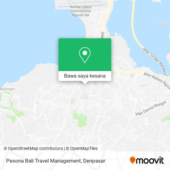 Peta Pesona Bali Travel Management