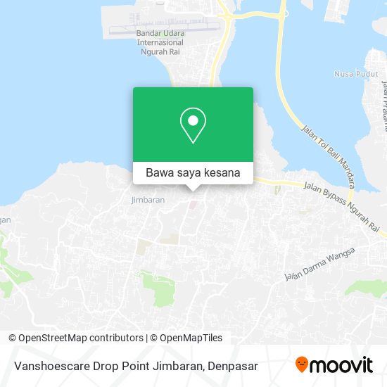Peta Vanshoescare Drop Point Jimbaran