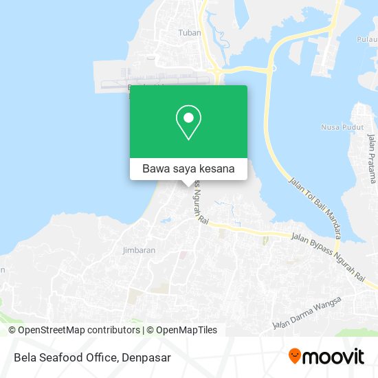 Peta Bela Seafood Office