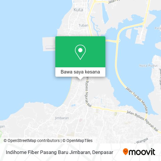 Peta Indihome Fiber Pasang Baru Jimbaran