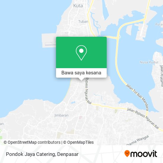Peta Pondok Jaya Catering