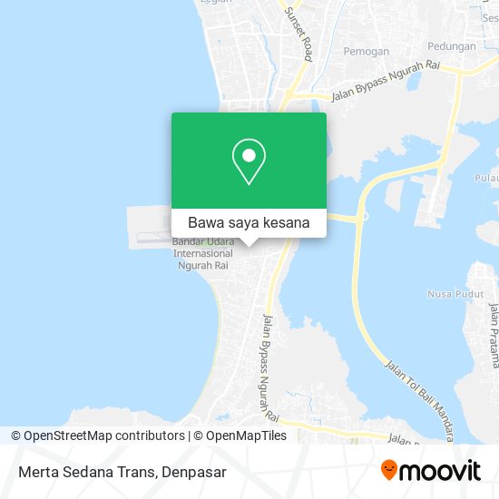 Peta Merta Sedana Trans