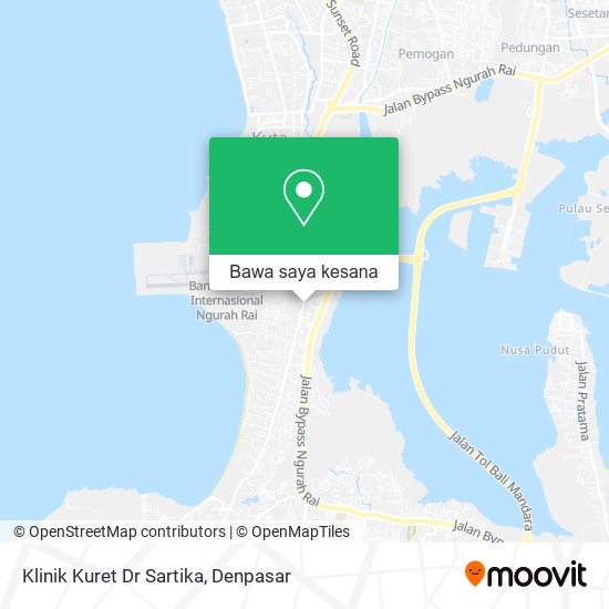 Peta Klinik Kuret Dr Sartika
